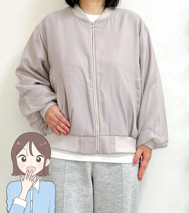 春コーデの正解見つけた…！ハニーズの「ふんわりアウター」体のラインを拾わないし、UVカットもできて理想すぎる！