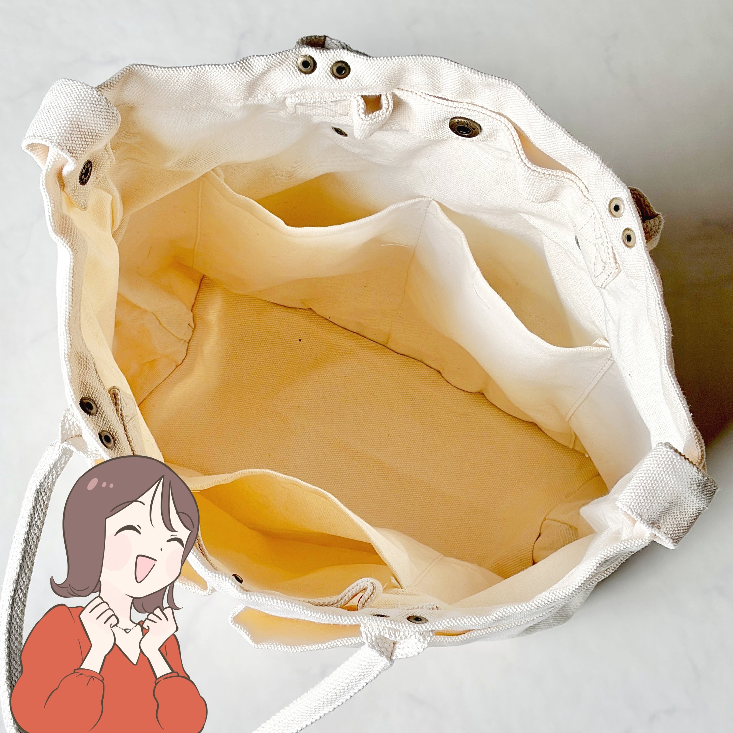 「一生付き合いたい」「4個目です」ニトリの“ポケットたくさんトートバッグ”安いのに優秀すぎる！「使い易くてもう手放せません」
