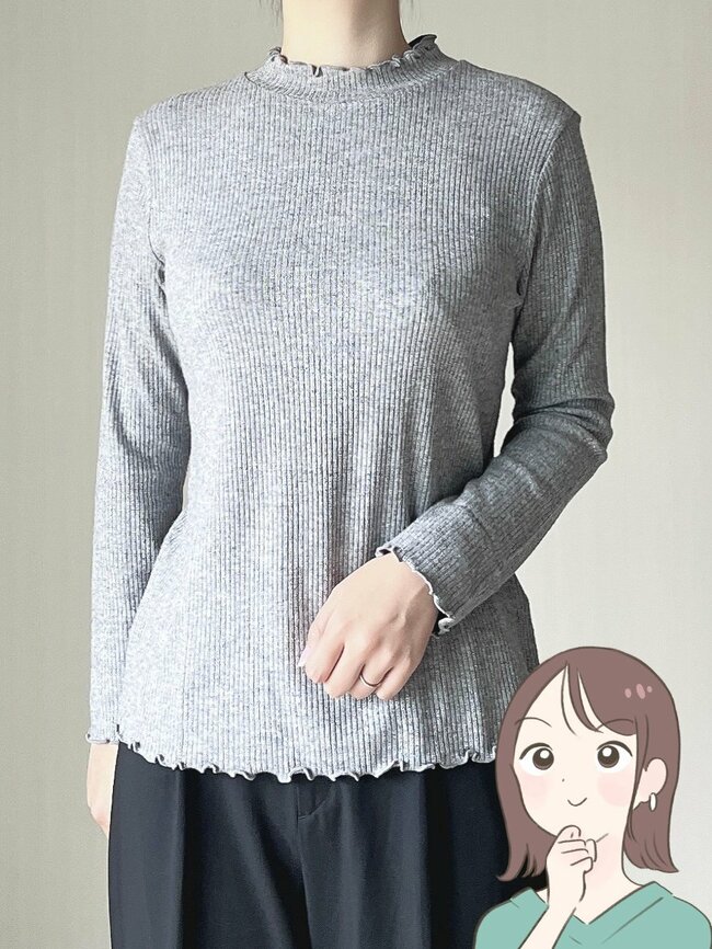 どんなコーデにも合うじゃん!しまむらの「1089円トップス」体型カバーもしてくれてコスパ抜群です!