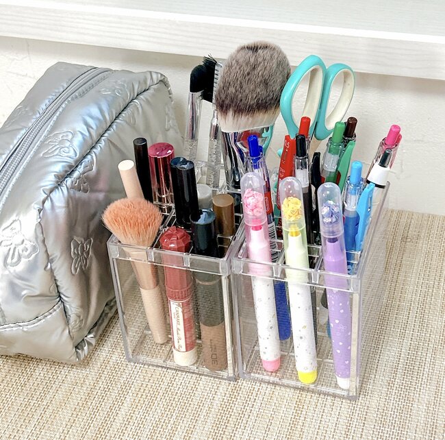 セリア、すごいじゃん…!無印に売ってそうな「天才クリアケース」まさかの使い方が便利すぎた!