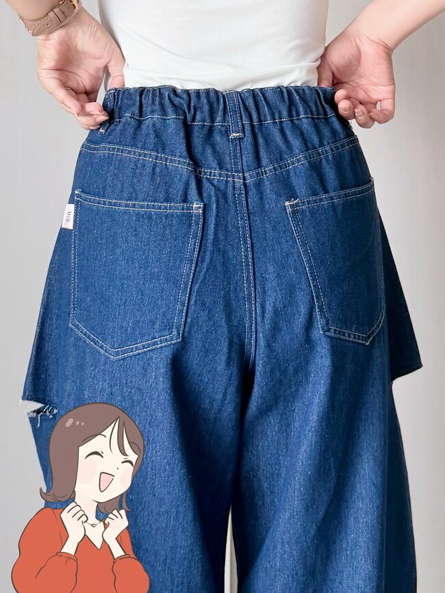 【しまむら】下半身が綺麗に見える！1969円の「脚長ワイドパンツ」ぽわんとしたフォルムがオシャレ！《購入レビュー》