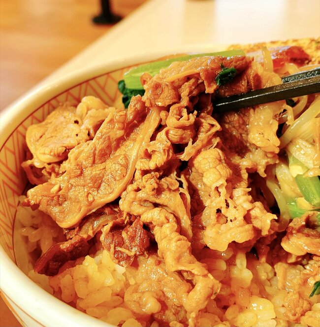 もう普通の牛丼に戻れないかも…すき家の“よくばり限定メニュー”生卵もセットになってて贅沢すぎる！「完璧な味」「すき家で1番好きかも」「具沢山で美味しかった」《実食レビュー》