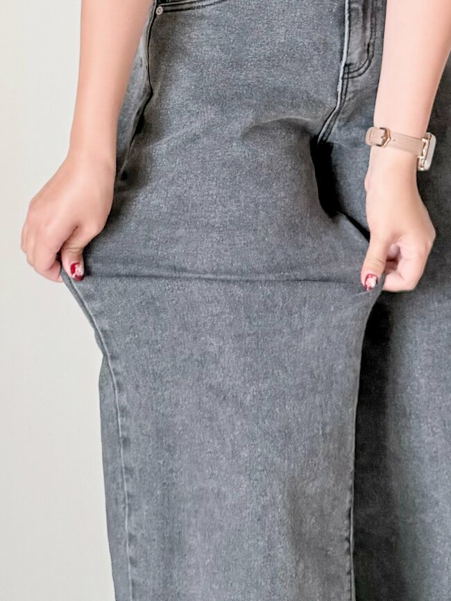 【しまむら】はくだけで美脚にみえる！2189円の「楽ちんワイドパンツ」がオールシーズン着回せてコスパ抜群！《購入レビュー》