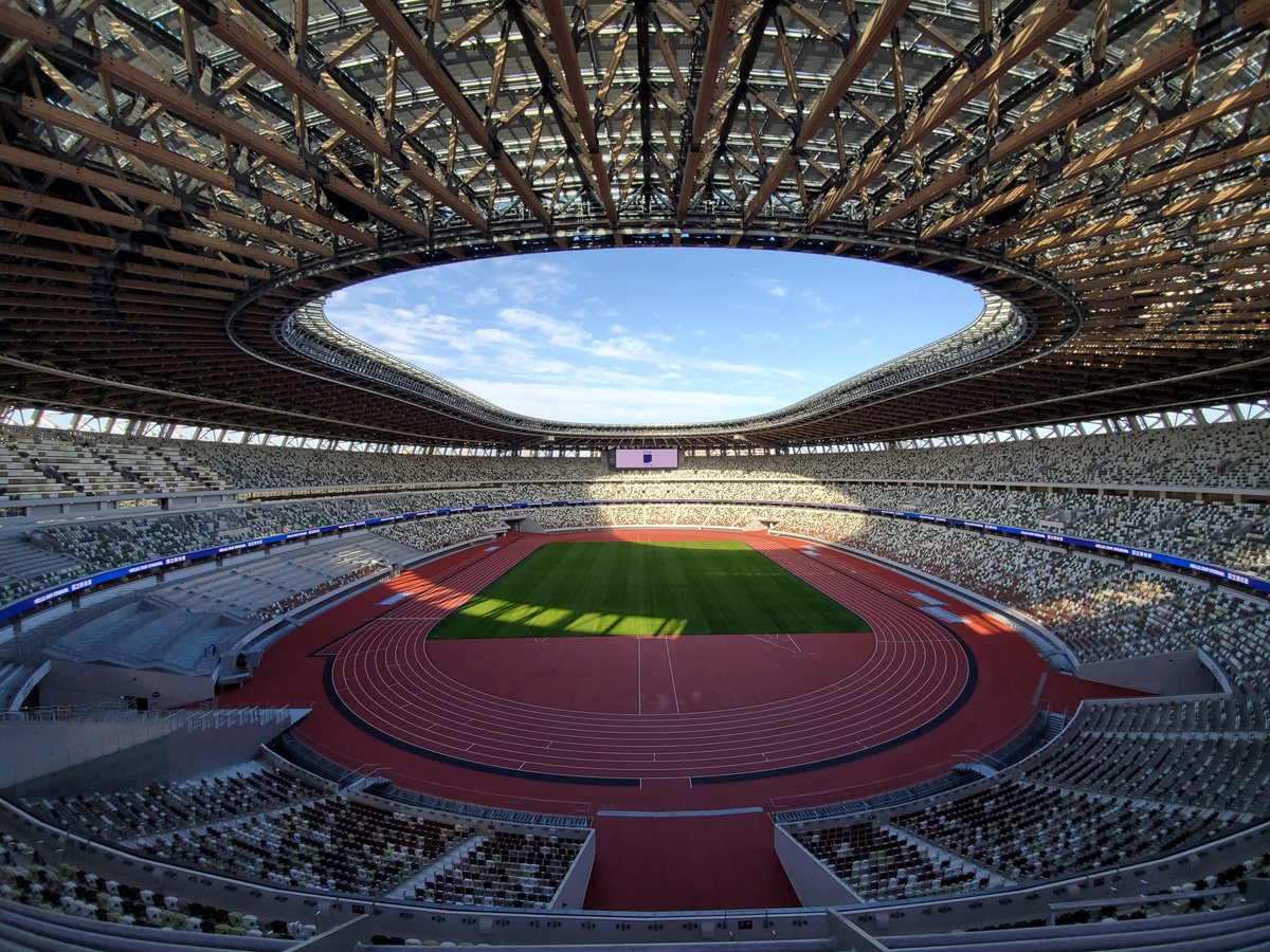 新国立競技場の4階