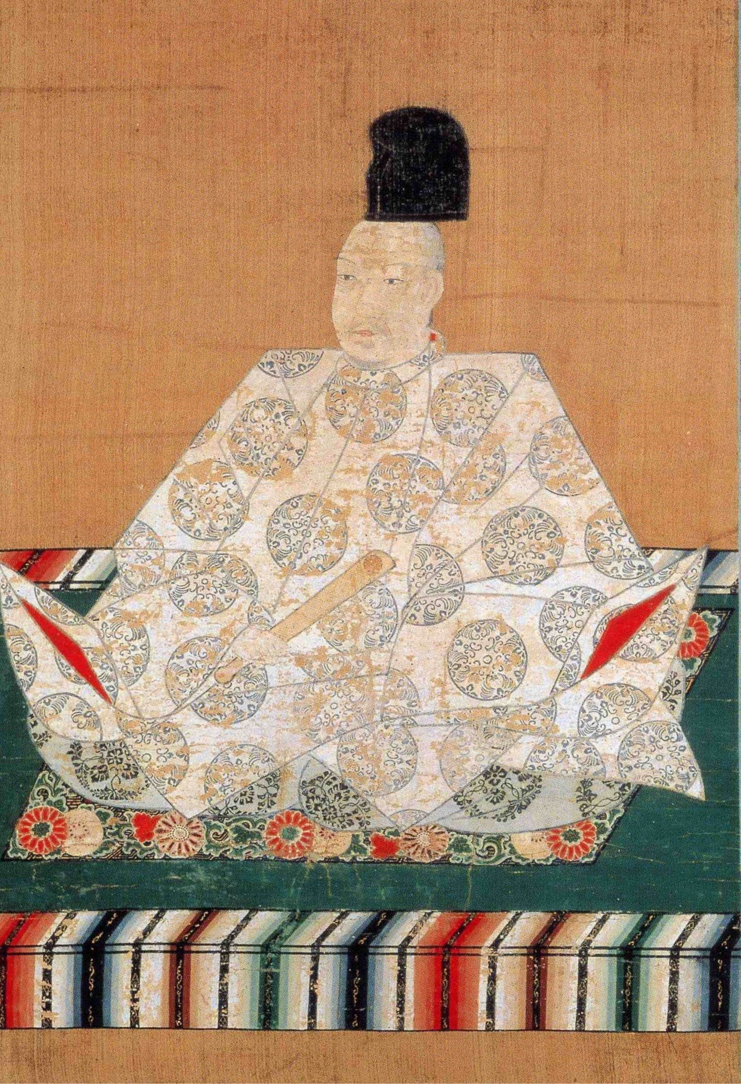 正親町天皇尊影／泉涌寺所蔵（パブリックドメイン）
