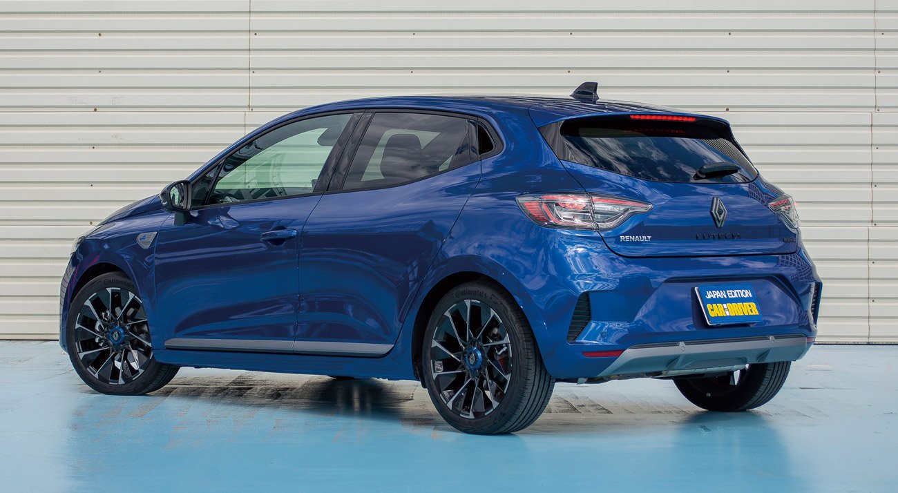 ルノー・ルーテシア・エスプリ アルピーヌ フルハイブリッドE-TECHリアビュー