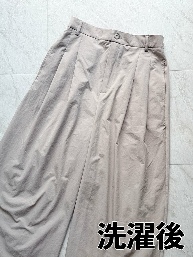 【しまむら】サラッとして気持ちいい!2189円の「ひんやりワイドパンツ」着回し力が高くてコスパ抜群です!《着用レビュー》