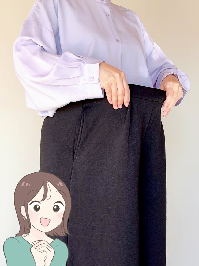 「2着買いました」ハニーズの“スカートみたいなパンツ”ぽかぽかで手放せない！「暖かくって軽い」「色々な服に合わせやすい」