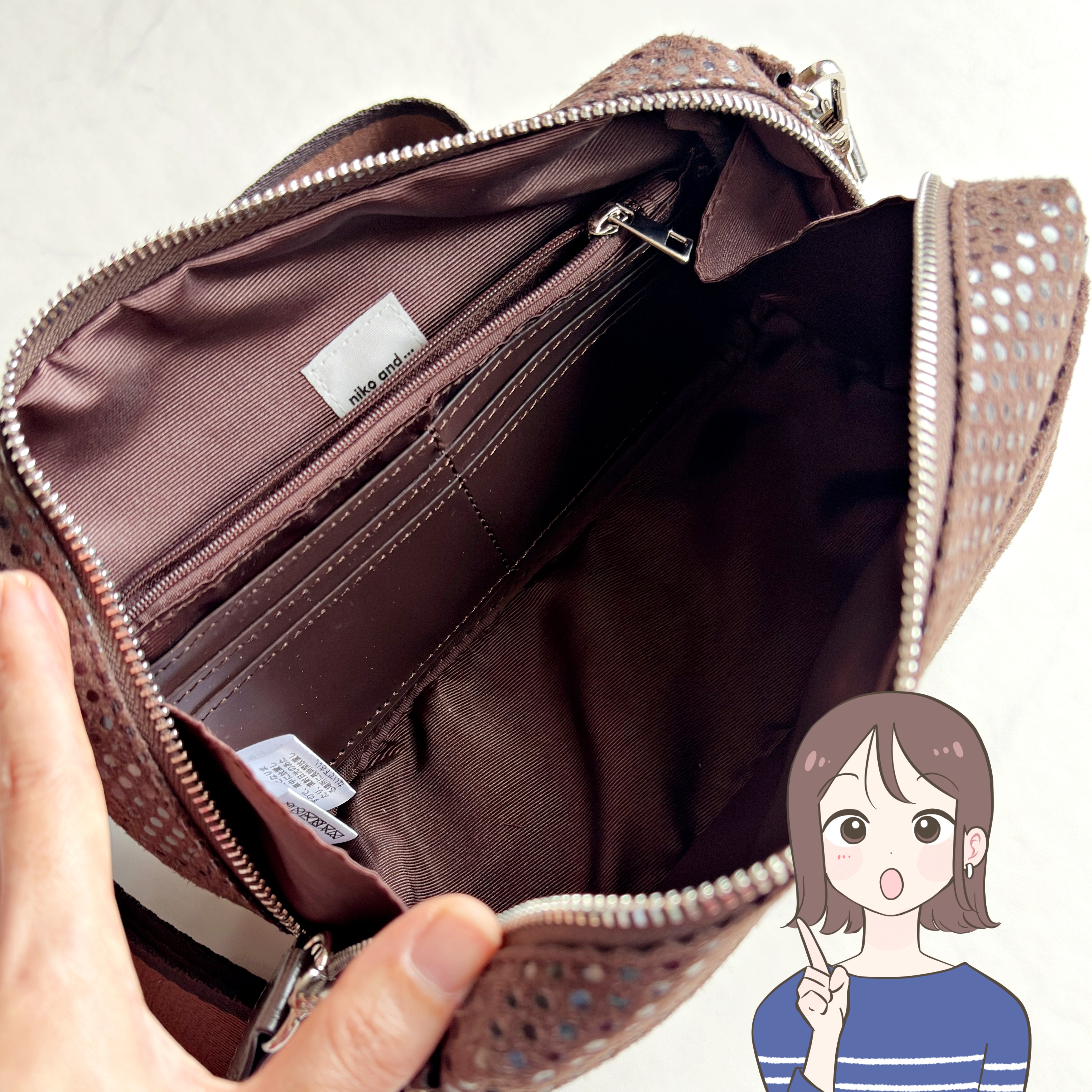 「こんなバッグを探してました！」ニコアンドの“お財布がいらないバッグ”荷物を減らせて快適すぎる！「使いやすさ満点です」「色違いも欲しくなってきました」