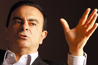 日産自動車社長兼ＣＥＯ カルロス・ゴーン「たとえライバルでもビッグスリーを経営破綻させるべきではない」