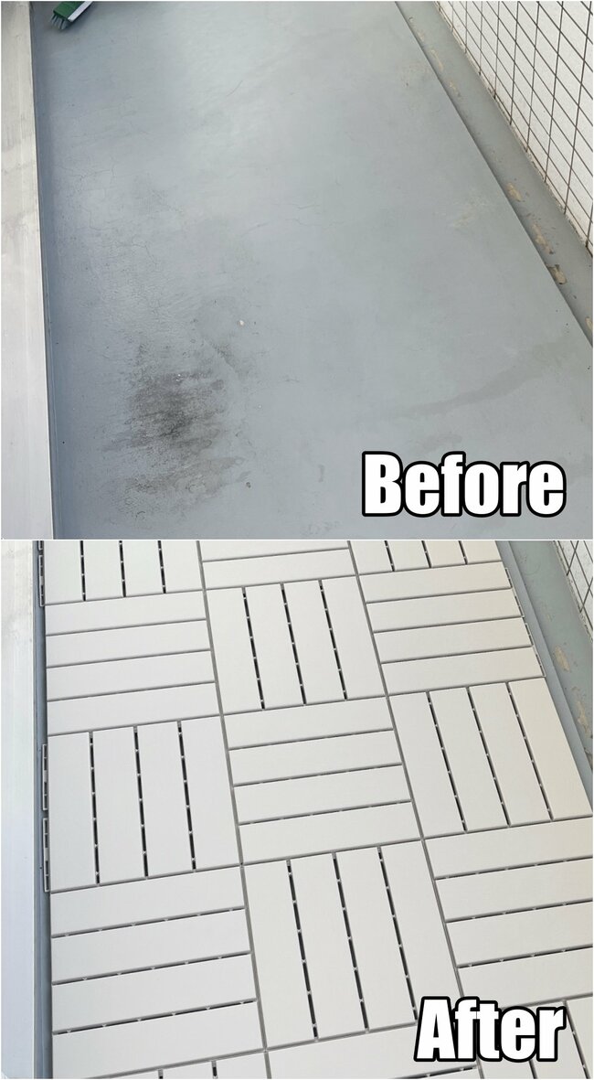 部屋が広がったみたい…！イケアの“おしゃれパネル”でベランダが生まれ変わった！「周囲から褒められる」「ベランダに出るのが楽しい」