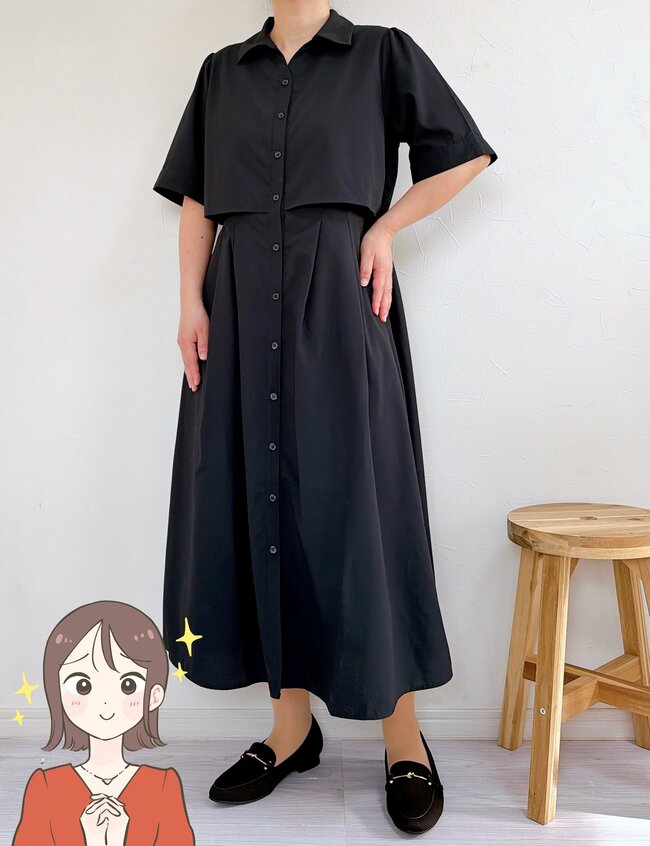 「求めていたワンピはこれだ！」ハニーズで“理想すぎるワンピース”を見つけた…！「服選びの悩みを全て解決」「なかなかない、かわいいデザイン」