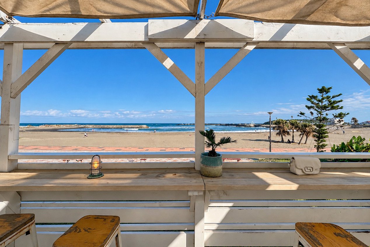 みやざき臨海公園内にあるThe BEACH BURGER HOUSE