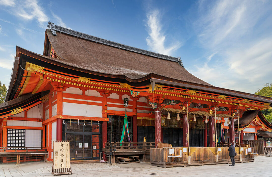 八坂神社の風景　本殿