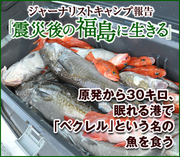 原発から30キロ 眠れる港の魚を食べ、考える