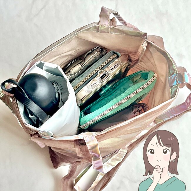 通院セットと処方薬がまるっと入った！3COINSの「ふんわり華やかバッグ」3WAYで使えて便利です！《購入レビュー》