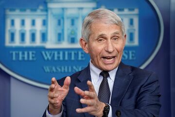 米医療体制、オミクロン株でより逼迫も　ファウチ氏が警告