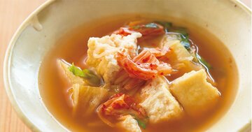 食欲の秋、でも太りたくない!腸内環境を整えて代謝が上がるキムチの長寿スープとは?
