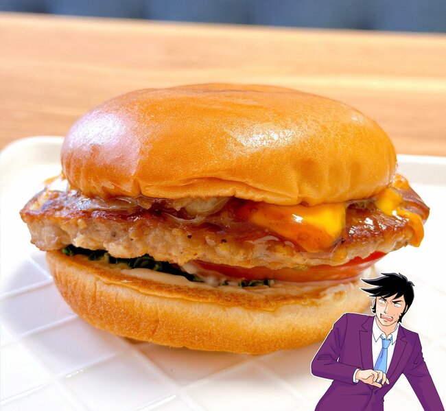 「激ウマでびびった」モスバーガーの“衝撃すぎるランチセット”お肉がはみ出てるんだけど…！「なんコレ～美味しすぎぃ～」「これでもか、というくらいチーズのってて美味」