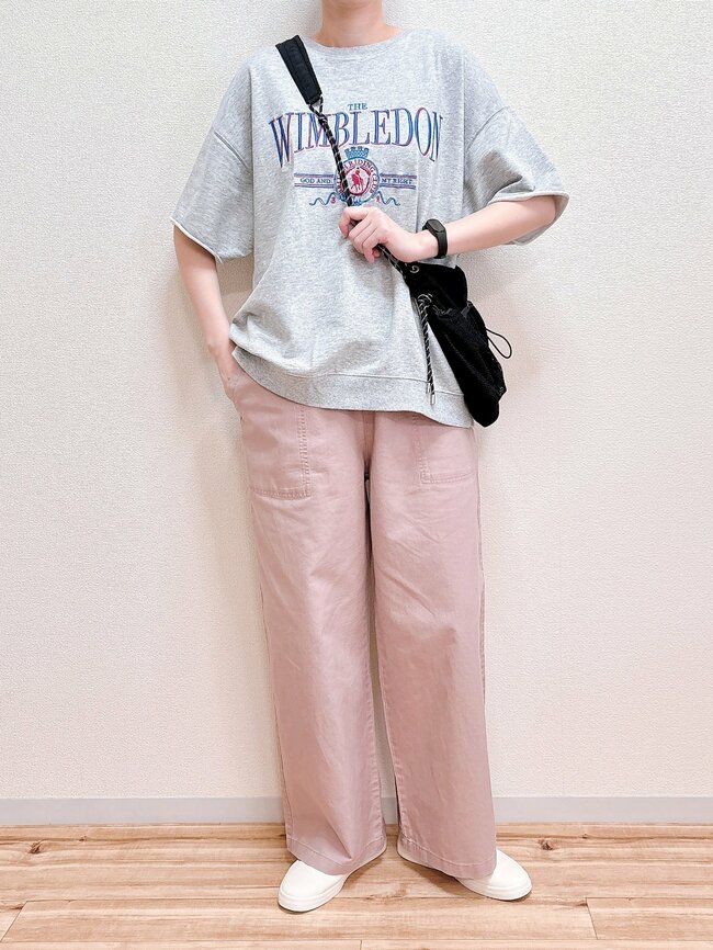 オシャレも体型カバーも両方叶う！しまむらの「美シルエットなワイドパンツ」履き心地良すぎてヘビロテ確定です！