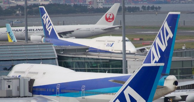 ANA・JALの国際線旅客人数「96％超減」の衝撃／航空2社【9月度・業界天気図】
