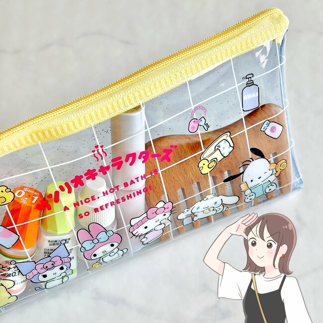 カードや診察券が100枚も入った…!ダイソー×サンリオの「ぺたんこポーチ」ミニ財布にもなって使い勝手バツグン!《購入レビュー》