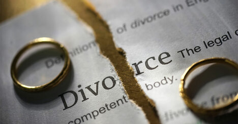 米の離婚率、40年ぶり低水準　55歳以上を除けば