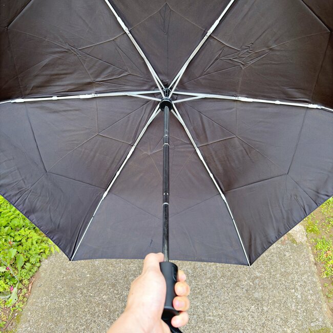 もう普通の傘に戻れない…!3COINSの“グシャグシャにならない折りたたみ傘”雨の日のイライラを減らせて嬉しい!「形整える手間がマジで省けます!」「すぐにキレイにしまえます」