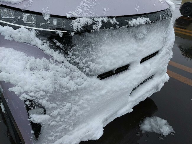 前部に着氷するとソナーやレーダーがすべてダウンする