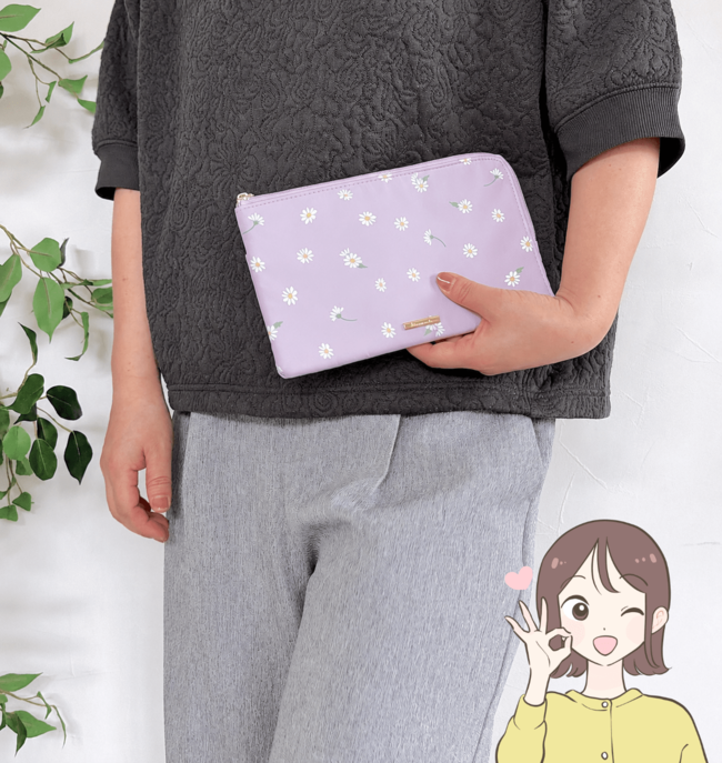 お薬手帳と診察券16枚が入った！アフタヌーンティーの「仕分けできるポーチ」病院のお会計がめっちゃスムーズになって天才…！《購入レビュー》
