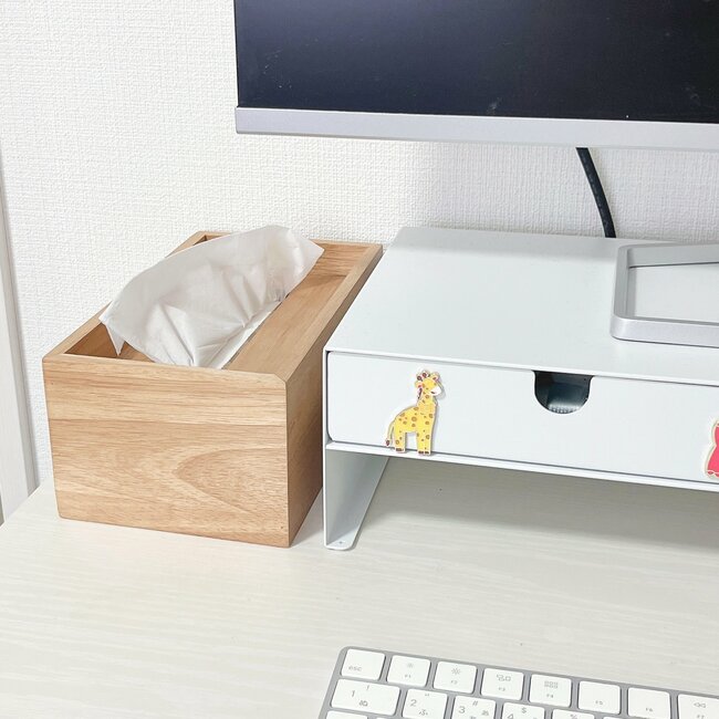 「インテリアになるほど可愛い」無印良品の“おしゃれティッシュボックス”最後の1枚まで取り出しやすくて優秀！「2つ購入した」「とってもお気に入り」