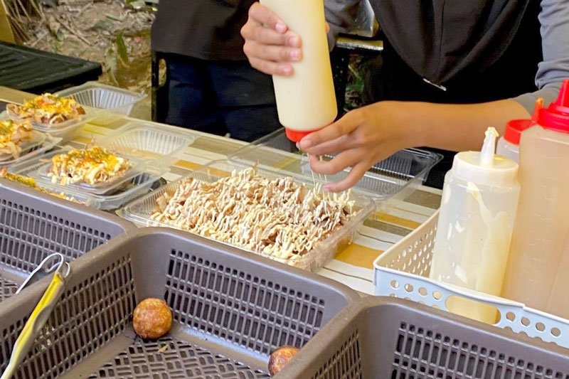 たこ焼きは「ジャンボパック」に強い人気