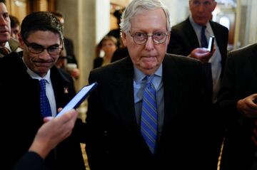 トランプ氏と白人至上主義者の面会、共和党上院トップも批判