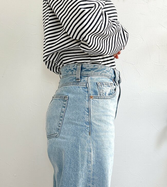 「この形を探してました！」「休日ほぼ履いてます」GUの“絶賛ゆったりパンツ”丸みのあるシルエットが可愛い！「スッキリ見えて大正解でした」