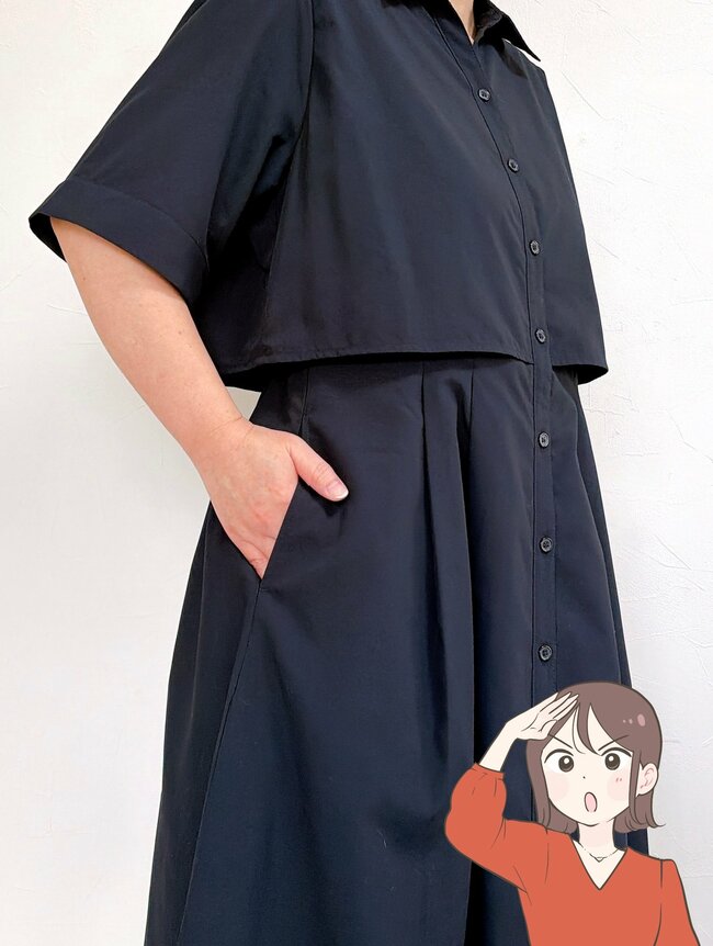 「求めていたワンピはこれだ！」ハニーズで“理想すぎるワンピース”を見つけた…！「服選びの悩みを全て解決」「なかなかない、かわいいデザイン」