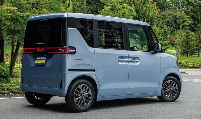 BYD・ラッコ300プレミアムリアビュー