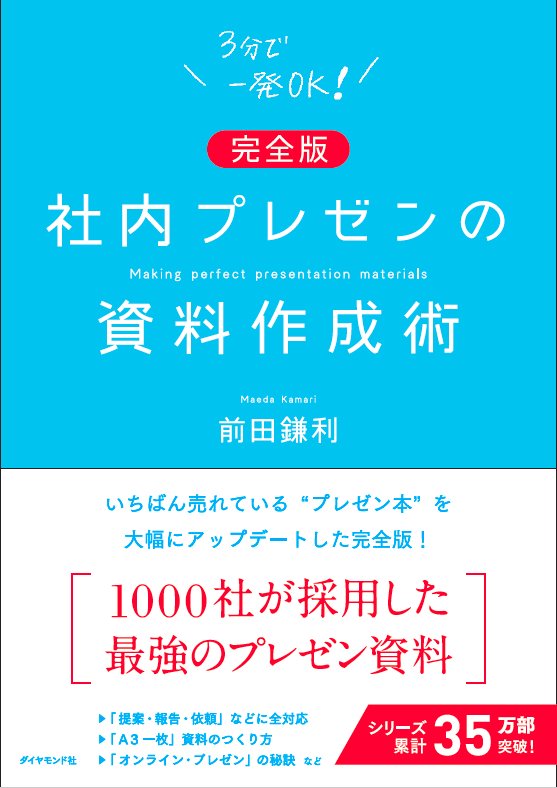 完全版 社内プレゼンの資料作成術 告知情報