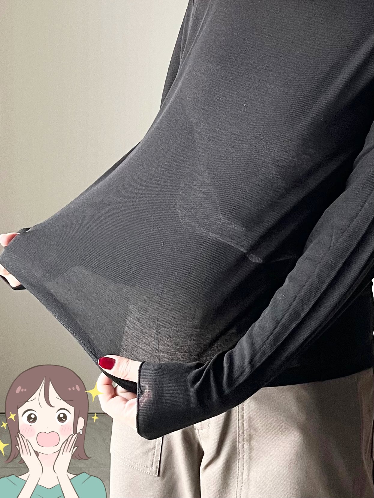 レビュー1500件越え…！GUの“コスパ抜群トップス”1枚でも重ね着でもたっぷり着回せる！「4色購入しました」「1年中使える」