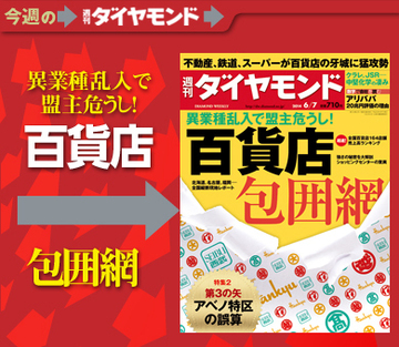 不動産会社に鉄道会社――異業種たちが百貨店に仕掛ける猛攻勢