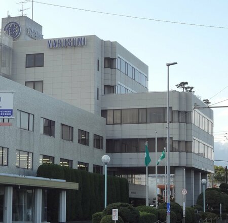 写真:丸住製紙の本社(TSR撮影)