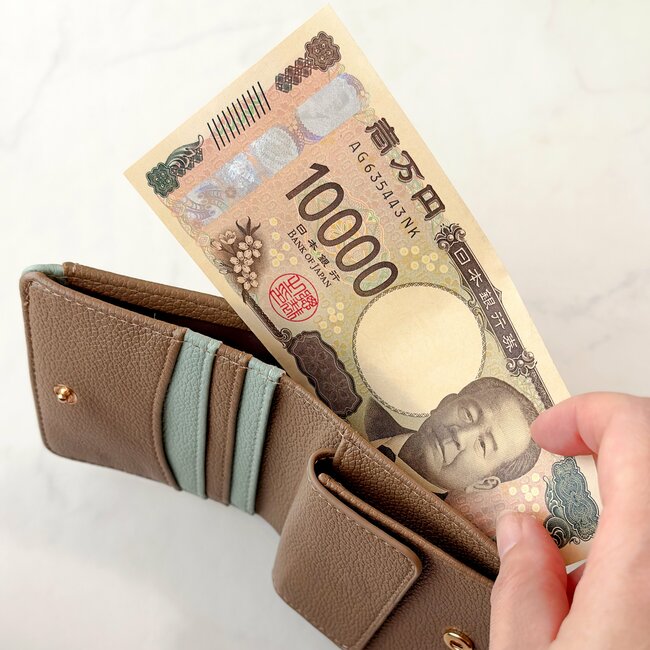 「小さい財布を探してました」「購入して正解」3COINSの“コンパクトな財布”小さめバッグにも入って優秀！「カードもお札も小銭も全て入ります」