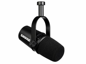 SHURE、XLR／USB出力の配信向け高性能マイク「MV7」