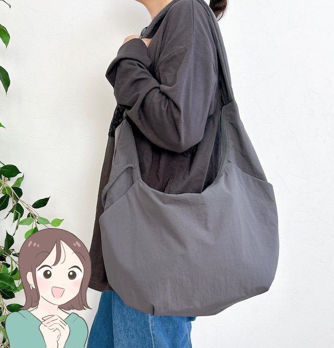 「見た目以上にたくさん入る」グローバルワークの“財布がいらないバッグ”コロンとした形がかわいい!「ちょうどいい大きさ」「毎日使ってます」