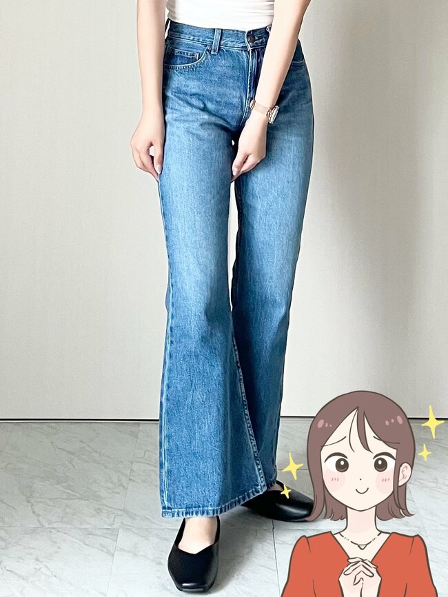 「とにかく着痩せする」「色違いで3本購入」ユニクロの“1990円ジーンズ”はくだけで脚長に見えて嬉しい！「出会えてよかった神商品」