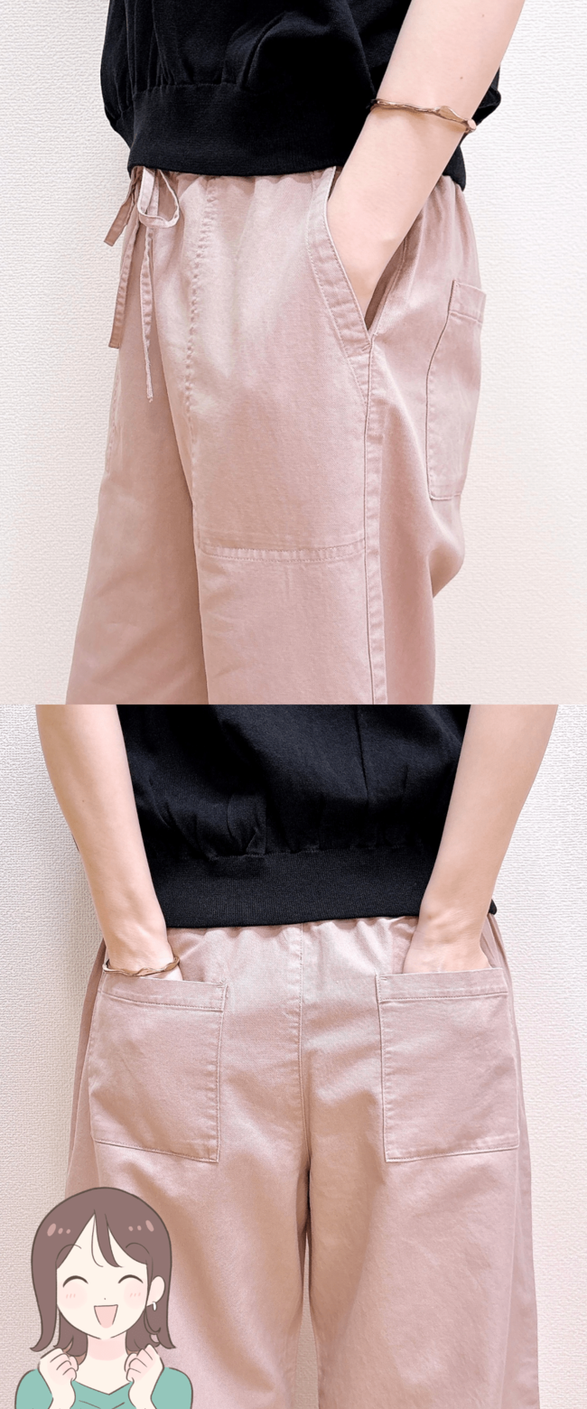 オシャレも体型カバーも両方叶う！しまむらの「美シルエットなワイドパンツ」履き心地良すぎてヘビロテ確定です！