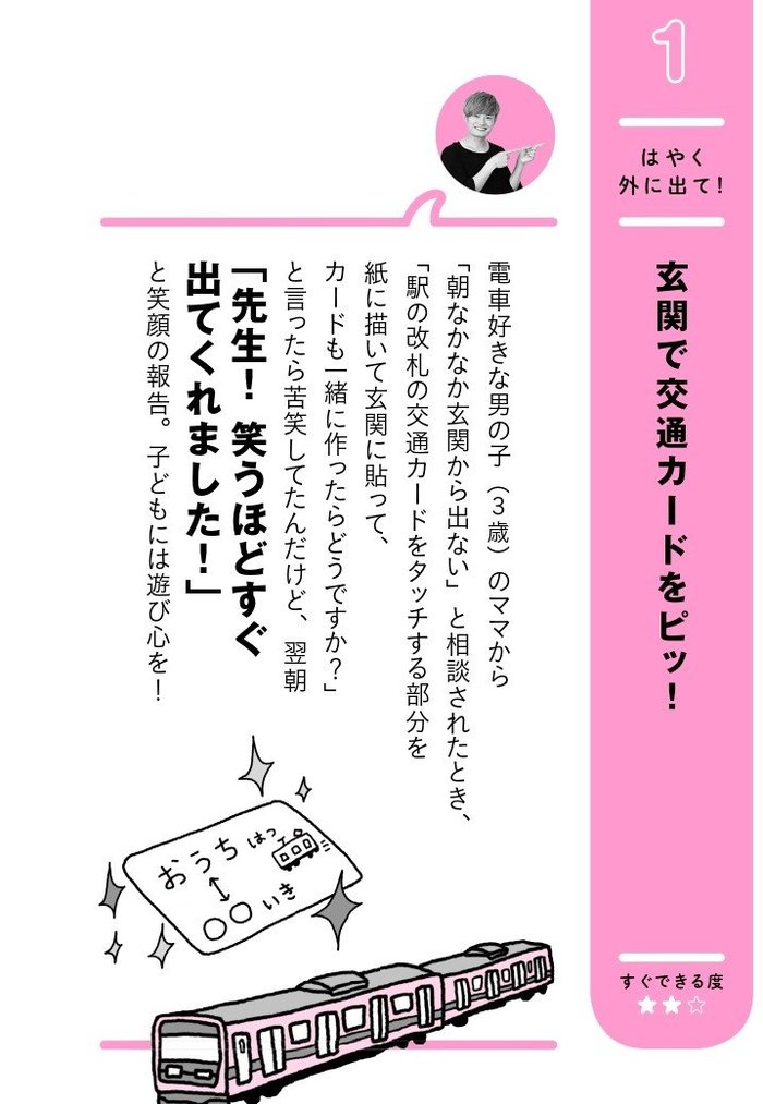 毎朝の登園がスムーズになる！子どもが喜んで出かける超簡単な親の工作とは？