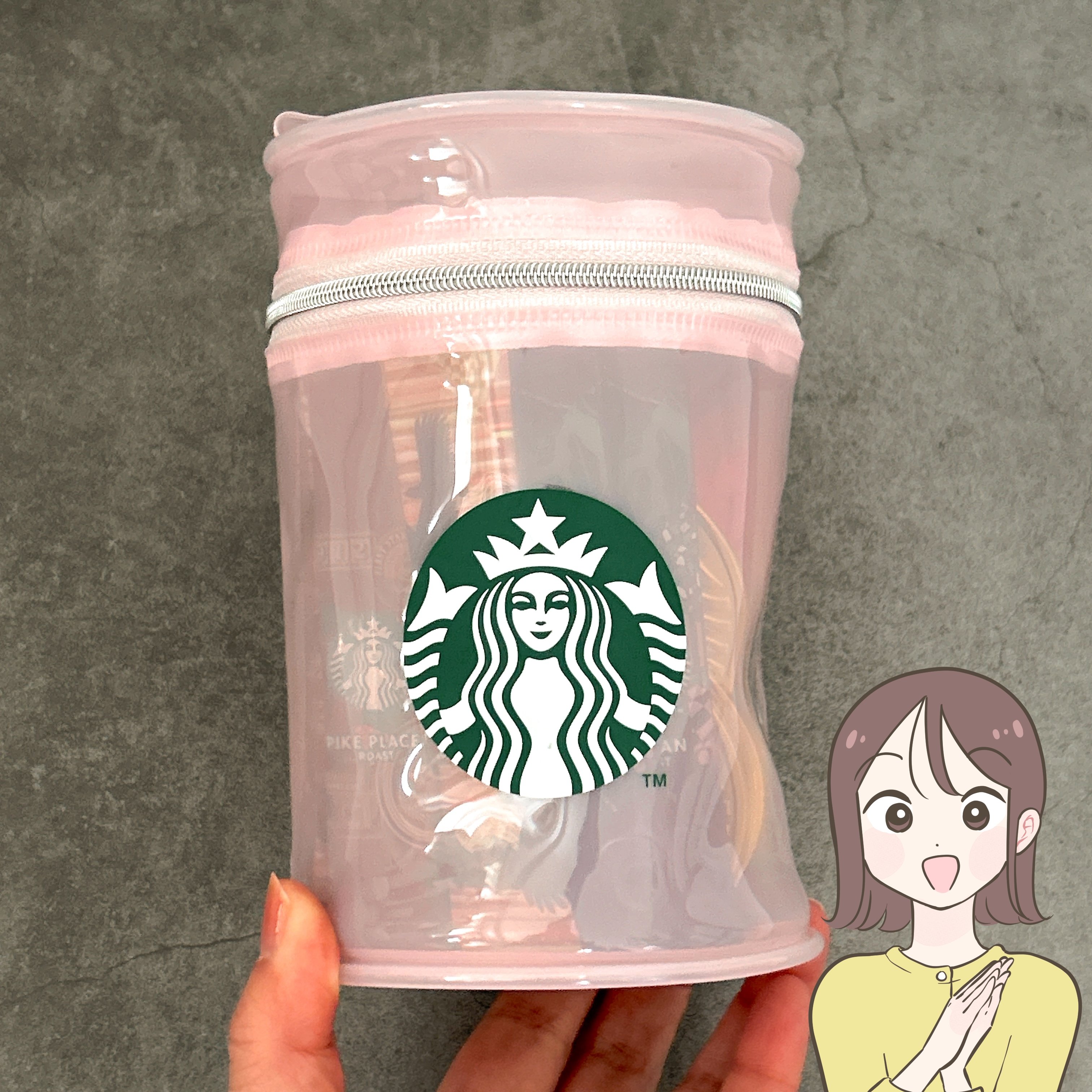 こんなん見たら買うしかない…！スタバの“カップみたいなポーチ”チョコやコーヒー付きでお得感すごい！「ファスナーがとてもキュート」「シルバーの繊細な感じが気に入りました」
