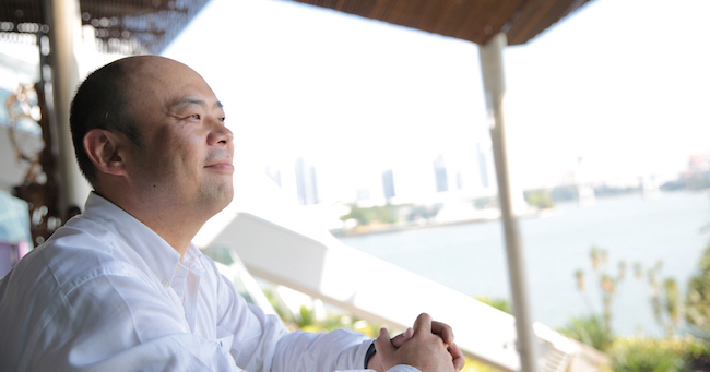 孫泰蔵氏近影