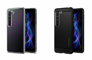 Spigen、TPU素材を使用したAQUOS R5G用ケース2モデル