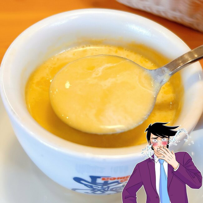 ウマすぎてもっとパンが欲しい!コメダ珈琲の“600円モーニング”濃厚とろっとろで口の中が幸せ!「パンを浸したら最強」「バケツで飲みたいくらい好み」